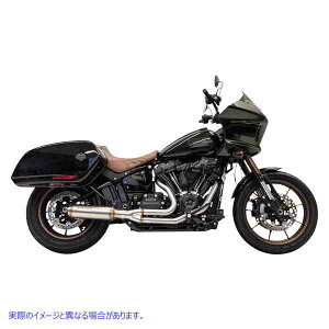 取寄せ ロードレイジステンレス2-into-1エキゾーストシステム バッサーニエキゾースト Road Rage Stainless 2-into-1 Exhaust System - Super Bike Muffler 1S78SS DRAG 18002556