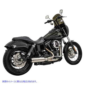取寄せ BASSANI XHAUST 2-into-1 Ripper Exhaust System with Super Bike Muffler - Stainless Steel 1D7SS DRAG 18002623