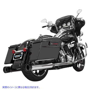  DNTXg[g̓XbvI}t[gpł܂ obT[j GL][Xg DNT Straight Can Mufflers for '95-'16 FL - Chrome/Black 1F7DNT5 DRAG 18010768