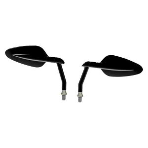 ��� �~���[ - ���[�_�[ - �T�C�h�r���[ - �I�[�o�� - �u���b�N �o�[���[�u�����h Mirrors - Radar - Side View - Oval - Black B16-1502B DRAG 06401577