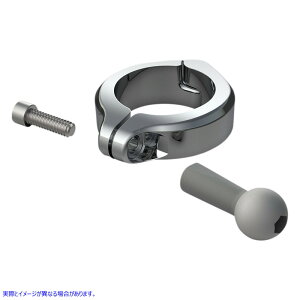 ��� �{�[���}�E���g - �A���~�N�����v - 1-1/2�C���`�n���h���o�[ - �N���[�� �V�� Ball Mount - Aluminum Clamp - 1-1/2 Handlebars - Chrome 50134 DRAG 06360181