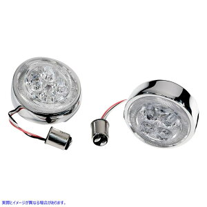 ��� ���A�V�O�i�����C�g�C���T�[�g - �N���[�� - ���b�h�����Y �V�� Rear Signal Light Inserts - Chrome - Red Lens 45401 DRAG 20402018