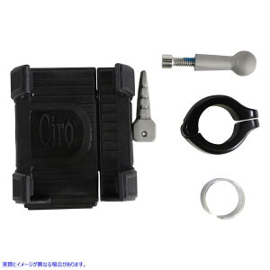  X}[gtH/GPSz_[ - [dȂ - ubN V CIRO Smartphone/GPS Holder - without Charger - Black 50313 DRAG 44020601