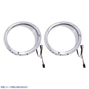  ShockAWE }`J[LEDXs[J[̃ANZg V CIRO Front Speaker LED Accent - Chrome 42100 DRAG 44050421