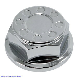  XeAOXeibg W[J[}V[ Steering Stem Nut - Chrome-Plated 10-015C DRAG 04100177