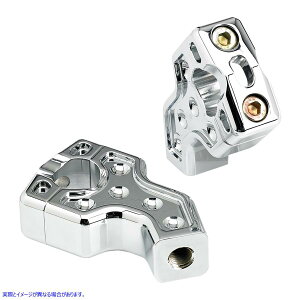 ��� �v���o�b�N�n���h���o�[���C�U�[ �W���[�J�[�}�V�[�� Pullback Handlebar Risers - Chrome 03-866C DRAG 06020722