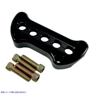 ��� �A�b�p�[�n���h���o�[�N�����v - �u���b�N �W���[�J�[�}�V�[�� Upper Handlebar Clamp - Black 03-852B DRAG 06030364