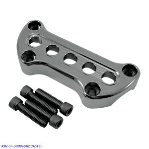 ��� �㕔�n���h���o�[�N�����v �W���[�J�[�}�V�[�� Upper Handlebar Clamp - Chrome 03-852C DRAG 06030365