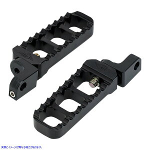 ��� �����\�ȋ����󃍃��O�t�b�g�y�O - �u���b�N - XL �W���[�J�[�}�V�[�� Adjustable Serrated Long Footpegs - Black - XL 08-61-3B DRAG 16201618