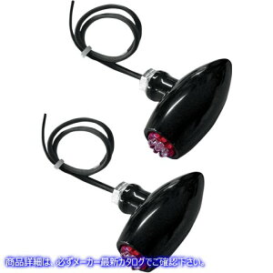  Z^[}EgAXgLED^[M/}[J[Cg W[J[ }V[ Center-Mount Astro LED Lights - Black/Red 05-52RB DRAG 20200444
