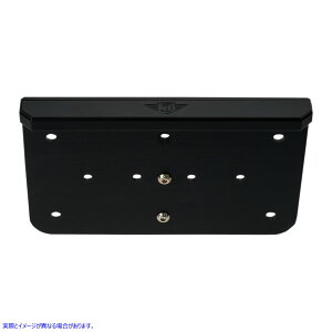 ��� �i���o�[�v���[�g�}�E���g - �u���b�N �W���[�J�[�}�V�[�� License Plate Mount - Black 60-570-1 DRAG 20301211