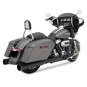  4-1/2C` HP-PlusR XbvI}t[ - ubNANVbNt - c[O N[[NX 4-1/2 HP-PlusR Slip-On Mufflers - Black with Klassic - Touring 202825 DRAG 18011140