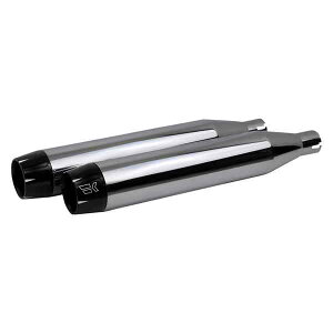  Softail Muffler N[[NX 3-1/2 Softail Shredder Slip-On Mufflers - Chrome 202500 DRAG 18011470