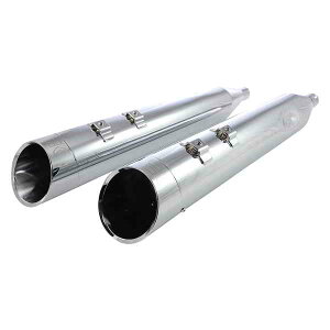  HP-PLUS 4.5 HP-PLUSXbvI}t[ N[[NX 4-1/2 HP-Plus Slip-On Mufflers - Chrome Edge 202660 DRAG 18011483