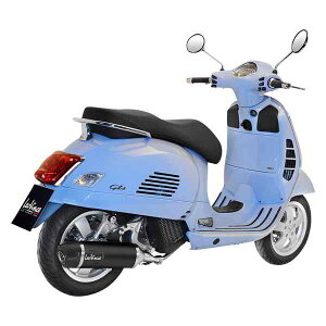  Ir` Nero Exhaust System - Vespa GTS 150 - Black 14069 DRAG 18102879