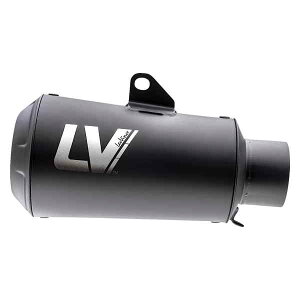  jo[T LV-10 tubN XbvI}t[ Ir` Universal LV-10 Slip-On Muffler - Full Black 9746FBU DRAG 18114293