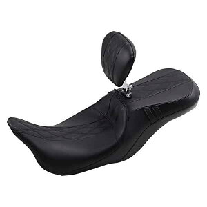  obNXgǕꂽ2AbvV[g y Outcast 2Up Seat with Backrest - Black - FLH LK-997BRGT2 DRAG 08011231