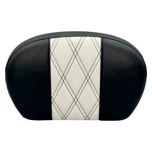  V[V[o[pbh y Sissy Bar Pad - Large - GT 1/HR 1 Inlay - Dull Black L-SBP01GT/HR1 DRAG 08011444