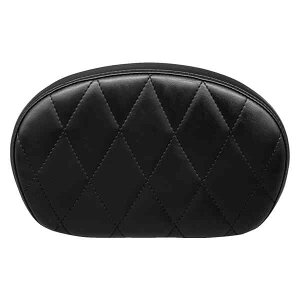  V[V[o[pbh y Sissy Bar Pad - Medium - Diamond - Shiny Black L-SBP02DM-SH DRAG 08011514