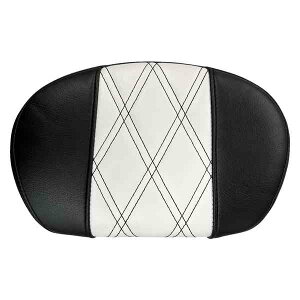  V[V[o[pbh y Sissy Bar Pad - Medium - GT1/HR1 Inlay - Black/White L-SBP02GT/HR1 DRAG 08011515