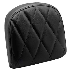  V[V[o[pbh y Sissy Bar Pad - Small - Diamond - Dull Black L-SBP03DM-DULL DRAG 08011525