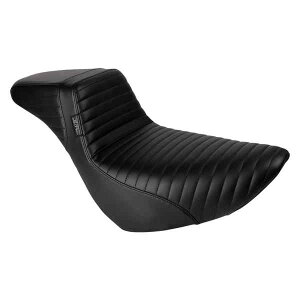  LbNtbv_fB ObO[C_[V[g y Kickflip Daddy Long Legs Low Rider Seat - Pleated - Black - FL/FX '18-'23 LYR-590DLPT DRAG 08021544