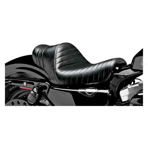  JtFX^u\V[g y Stubs Spoiler Seat - Pleated - Black w/ Black Stripes - XL '04-'23 LK-416BLK DRAG 08040471