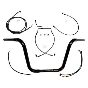 ��� 1-1/4 �L�����o�[�n���h���o�[�C���X�g�[���L�b�g - �o�K�[/�C���X�g�[���L�b�g �}�O�i�� Handlebar/Installation Kit - Black Pearl 48884-214 DRAG 06013936