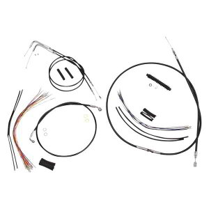 ��� �R���g���[���P�[�u���L�b�g - XR - �u���b�N �}�O�i�� Control Cable Kit - XR - Black 489271 DRAG 06620297
