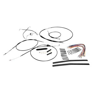 ��� �R���g���[���P�[�u���L�b�g - XR - �u���b�N �}�O�i�� Control Cable Kit - XR - Black 489282 DRAG 06620299