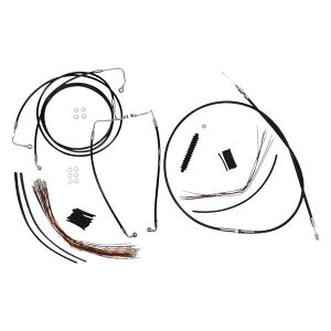 ��� �R���g���[���P�[�u���L�b�g - XR - �u���b�N �}�O�i�� Control Cable Kit - XR - Black 489311 DRAG 06620302