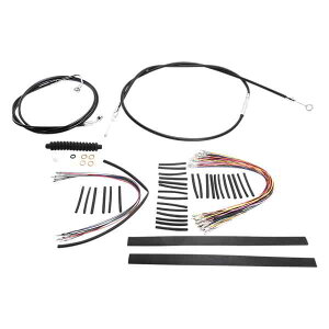 ��� �R���g���[���P�[�u���L�b�g - XR - �u���b�N �}�O�i�� Control Cable Kit - XR - Black 489362 DRAG 06620311