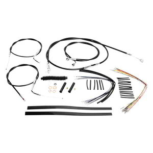 ��� �R���g���[���P�[�u���L�b�g - XR - �u���b�N �}�O�i�� Control Cable Kit - XR - Black 489381 DRAG 06620312