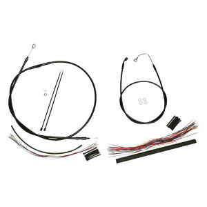 ��� �R���g���[���P�[�u���L�b�g - XR - �u���b�N �}�O�i�� Control Cable Kit - XR - Black 486361 DRAG 06620516