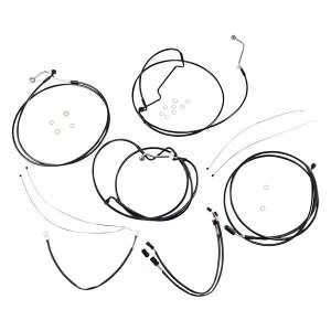 ��� �R���g���[���P�[�u���L�b�g - XR - �u���b�N �}�O�i�� Control Cable Kit - XR - Black 486921 DRAG 06620533