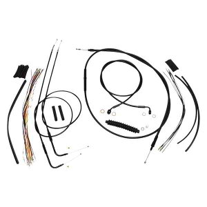 ��� �R���g���[���P�[�u���L�b�g - XR - �u���b�N �}�O�i�� Control Cable Kit - XR - Black 486161 DRAG 06620663