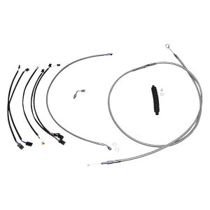 ��� �R���g���[���P�[�u���L�b�g - XR - �X�e�����X�X�`�[��/�N���[�� �}�O�i�� Control Cable Kit - XR - Stainless Steel/Chrome 589961 DRAG 06620705