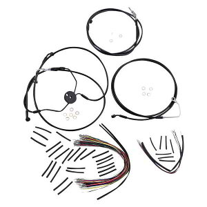 ��� �R���g���[���P�[�u���L�b�g - XR - �u���b�N �}�O�i�� Control Cable Kit - XR - Black 486022 DRAG 06620753