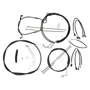 ��� �R���g���[���P�[�u���L�b�g - XR - �u���b�N �}�O�i�� Control Cable Kit - XR - Black 4861011 DRAG 06620994