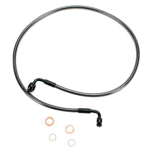  u[LC - 90/90° - 40C` - ubNp[ }Oi Brake Line - 90/90° - 40 - Black Pearl 46240SW DRAG 17413385
