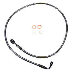  u[LC - 180/90° - 38C` - ubNp[ }Oi Brake Line - 180/90° - 38 - Black Pearl 46438SW DRAG 17413400