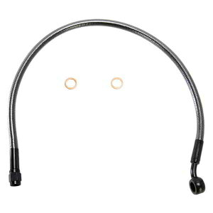 ��� �u���[�L���C�� - 10mm-35° - 19�C���` - �u���b�N�p�[�� �}�O�i�� Brake Line - 10mm-35° - 19 - Black Pearl AS47119 DRAG 17414068