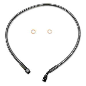 ��� �u���[�L���C�� - 10mm-35° - 26�C���` - �u���b�N�p�[�� �}�O�i�� Brake Line - 10mm-35° - 26 - Black Pearl AS47126 DRAG 17414073