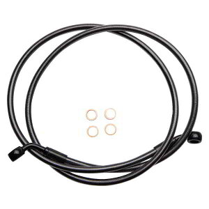  u[LC - 35/60° - 54C` - ubNp[ }Oi Brake Line - 35/60° - 54 - Black Pearl 46854SW DRAG 17414306