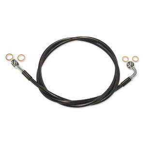  XRXeXGNXg[X|XtghbguCNCLbg }Oi Brake Line - XR - EZ Align - Black SBC0604-43 DRAG 17414731