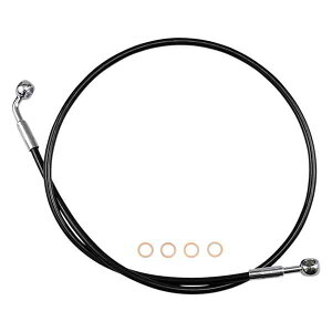  XRXeXGNXg[X|XtghbguCNCLbg }Oi Brake Line - XR - EZ Align - Black SBC0607-42 DRAG 17414752