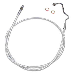  ~bhu[LC - ABS - X^[ON}Cg }Oi Mid Brake Line - ABS - Sterling Chromite AS37029 DRAG 17415859