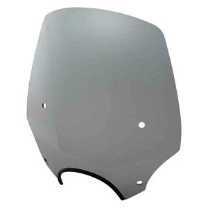 ��� �G���p�\ �E�B���h�V�[���h - 17�C���` - 7�C���` �w�b�h���C�g�J�b�g�A�E�g - �u���b�N�X���[�N �����t�B�X�V�F�[�h El Paso Windshield - 17 - 7 Headlight Cutout - Black Smoke MEP5213 DRAG 23110068