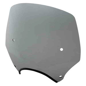 ��� �G���p�\ �E�B���h�V�[���h - 15�C���` - 9�C���` �w�b�h���C�g�J�b�g�A�E�g - �u���b�N�X���[�N �����t�B�X�V�F�[�h El Paso Windshield - 15 - 9 Headlight Cutout - Black Smoke MEP5263 DRAG 23110076