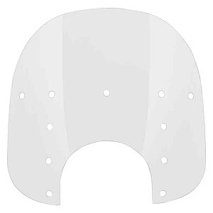 ��� �t�@�b�c �E�B���h�V�[���h - 15�C���` - 9�C���` �w�b�h���C�g�J�b�g�A�E�g - �N���A �����t�B�X�V�F�[�h Fats Windshield - 15 - 9 Headlight Cutout - Clear MEP3520 DRAG 23130085